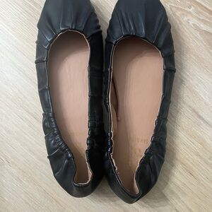 Sam & Libby Shoes Women's 7.5 Black Ballet Flat Shoes Preppy